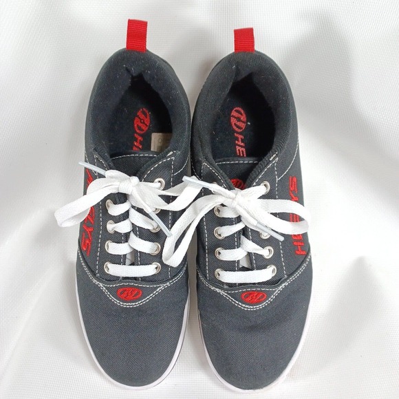 Heelys Pro 20, Skate Shoes Black/Red/White (Youth Size 4)